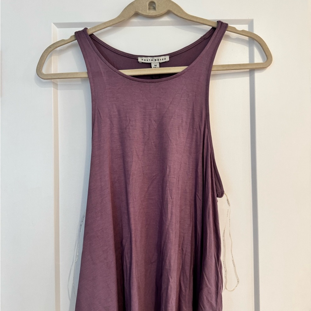 Purple Tank Top - slight cropped